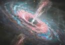 Artist's Impression: Quasar in Visual Representation